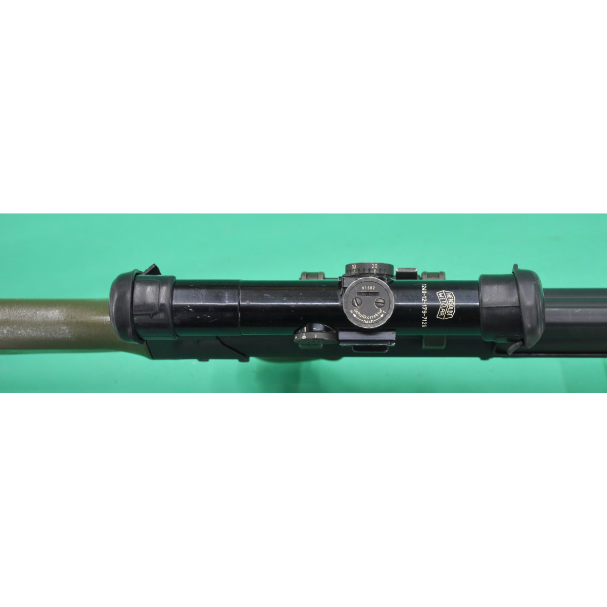 Enfield H&K G3 A3 rifle & Hensoldt scope (4x24) Cal .308 s/n